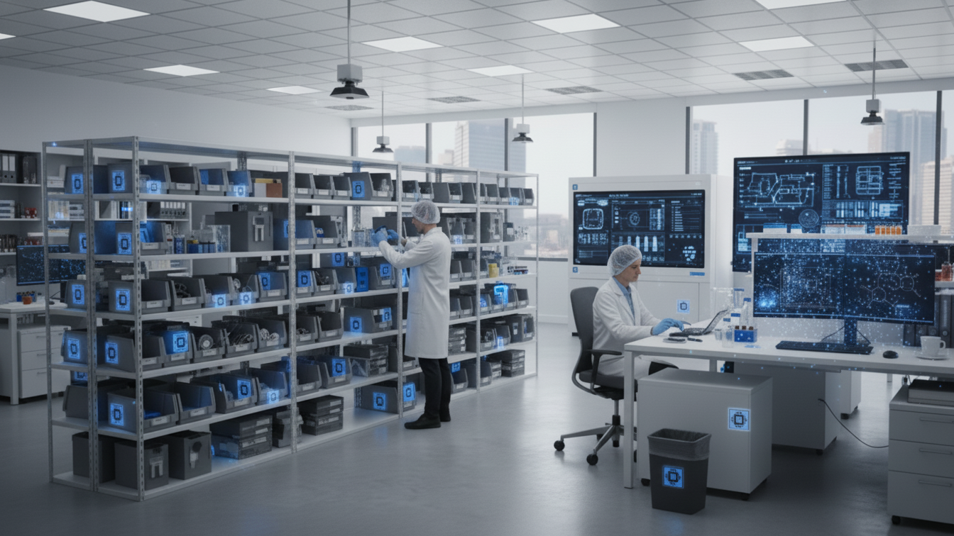 Automated Spare Parts Tracking